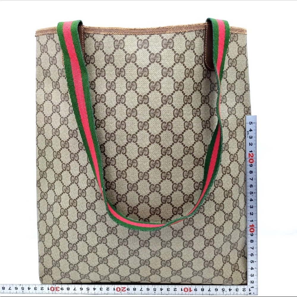 Gucci GG Supreme Sherry Line Tote Bag - Picture 7 of 15